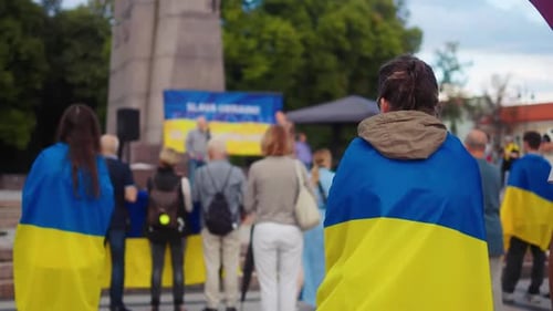 Peace Rally in Europe for Ukraine