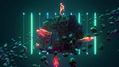 Meteor Dancers VJ Loop 07