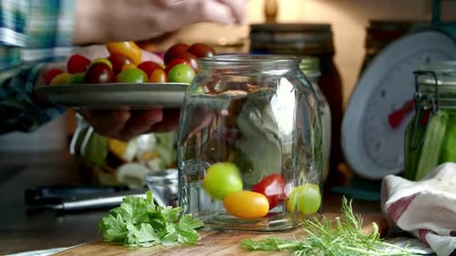 Vegetables in Jars