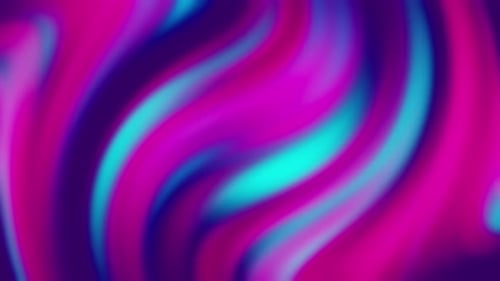 Vibrant Abstract Fluid Gradient Loop Background