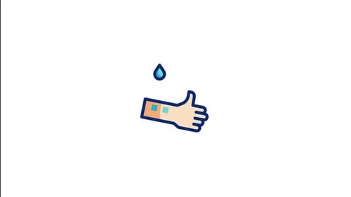 Dermatologically Tested Animated Icon