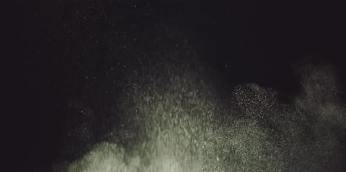 Dust Particles Floating