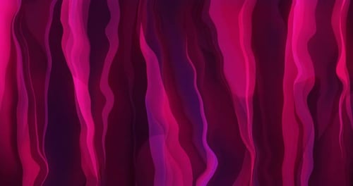 Bright glowing beautiful iridescent red ruby translucent lines waves bands energy magical background