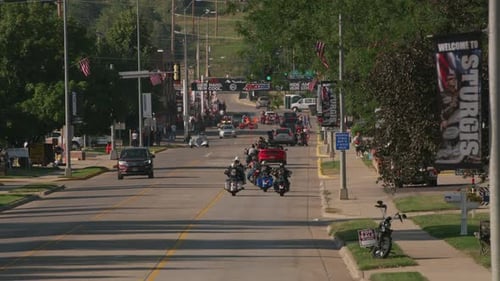 Sturgis South Dakota Bike Rally Road