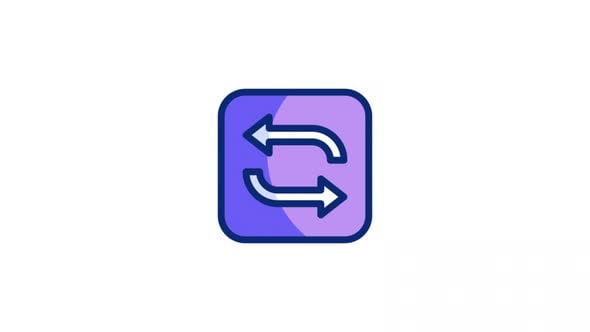 Shuffle Animated Alpha Icons, Elements Motion Graphics ft. 2d ...