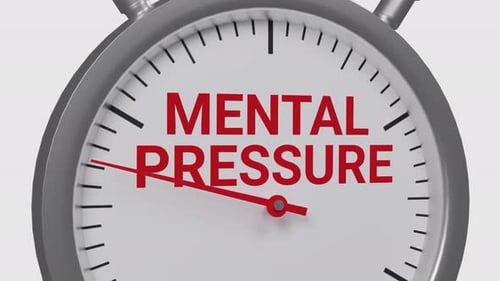 Mental pressure increasing