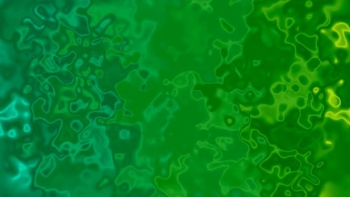 Abstract green liquid background