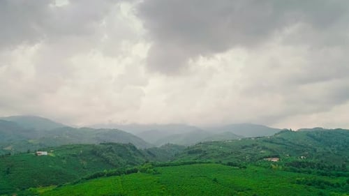 Mountain and Clouds - 4K
