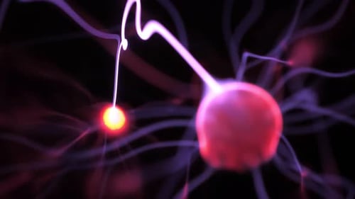 Plasma Ball with Electric Energy Stream