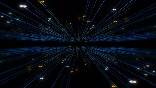 Digital Cyberspace High Speed Connection Data Analysis Technology Matrix Cyber Big Data Analytic