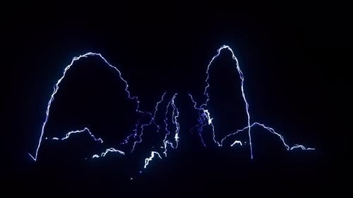 Elektrischer Ground Strike Lightning VFX 3