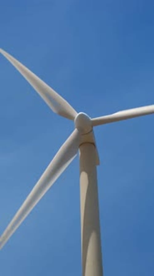 Wind Generator Turbine in Sky