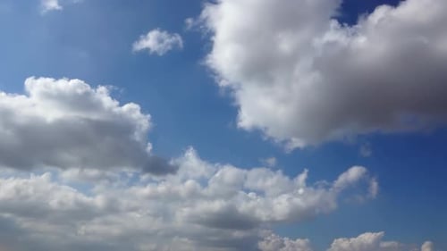 Puffy White clouds