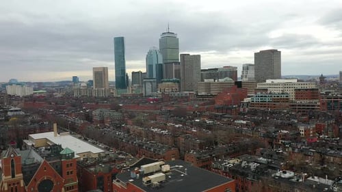 Boston South End Drone Footage