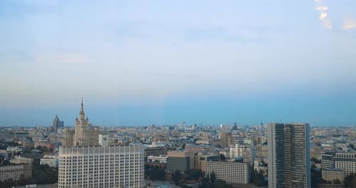 Panorama Of The Government House Of The Russian Federation