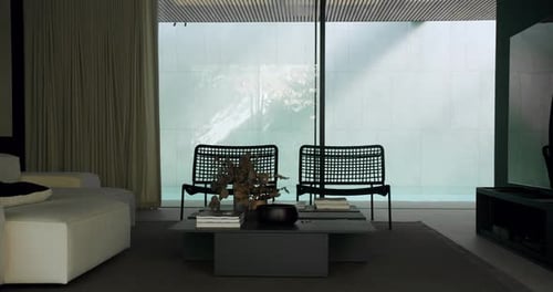 Modern Interior with Stylish Furniture and Natural Light