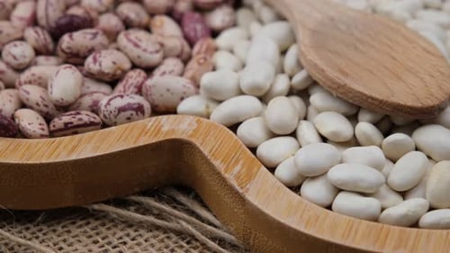 Haricot and Kidney Beans Close Up