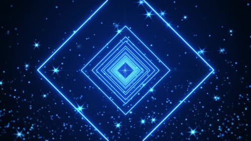 Blaues Licht Streak Bühnenhintergrund Futuristisch