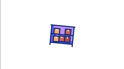 Storage Room Animated Icon