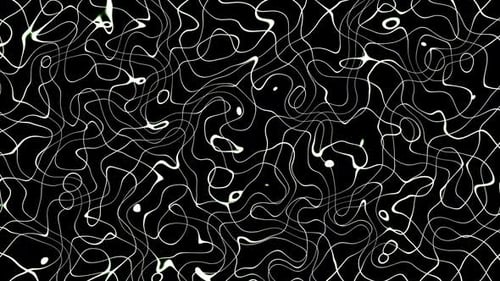 Abstract liquid animation