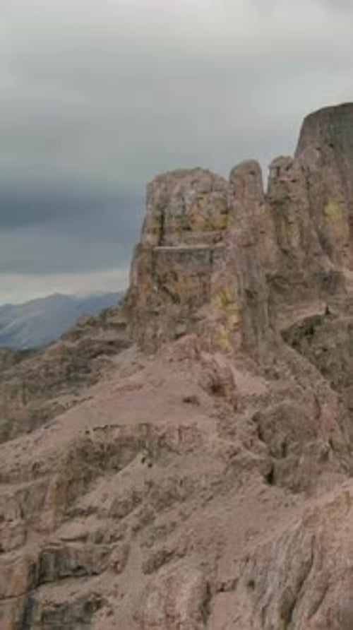 Rocky Mountains National Park Peaks Landscape. Crowsnest Pass, Alberta, Canada.