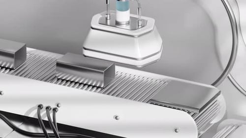 3D Battery Factory Machine Loop