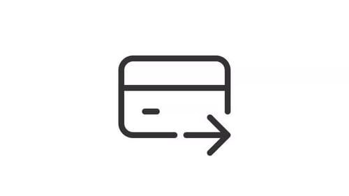 Animated Money Transfer Line Ui Icon