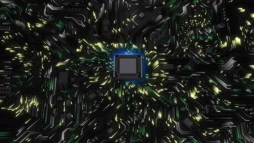 Prozessoreinheit für künstliche Intelligenz Leistungsstarke Quanten-PCB-Motherboard-Datenübertragungen