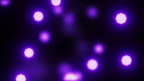 Purple Bokeh Lights