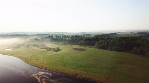 Sunrise Over The Western Dvina River 25