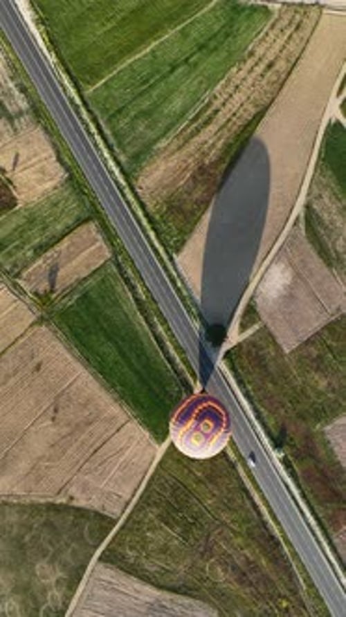 Vertical Video Aerial View of Goreme