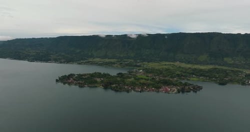 Toba Lake and Samosir Island Sumatra Indonesia