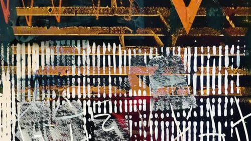 Grunge Scribble Overlay Loop | 4K Handcrafted Texture Animation for VJ & Motion Design