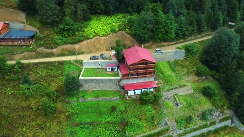 Turkey, which is mountaintop lake called Uzungol Trabzon