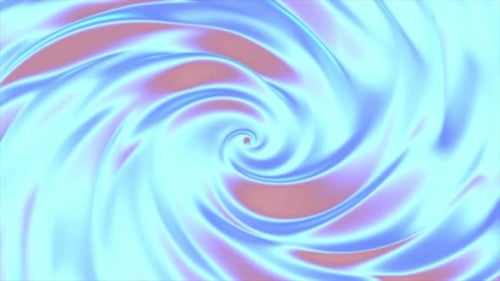 Abstract Iridescent Fluid Swirl Motion Background