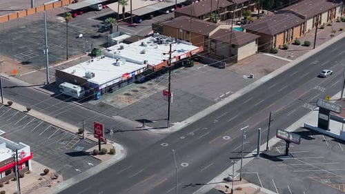 Phoenix City Downtown Skyline Cityscape of Arizona in USA