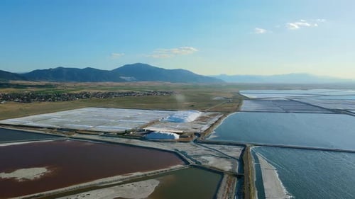 Produce extracting salt from saltern pond or open salt evaporation ponds