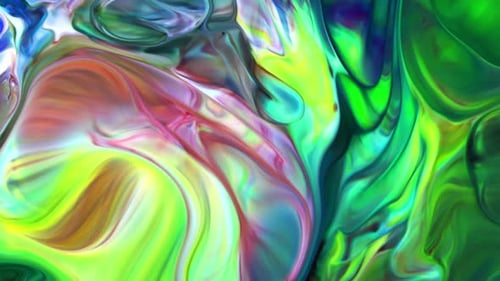 Abstract Colorful Ink Movements Spreads On Water Texture 152