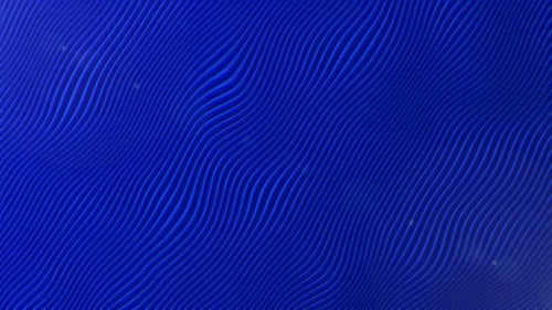 Blue lines waving