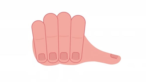 Animated Fingers Tapping Loader