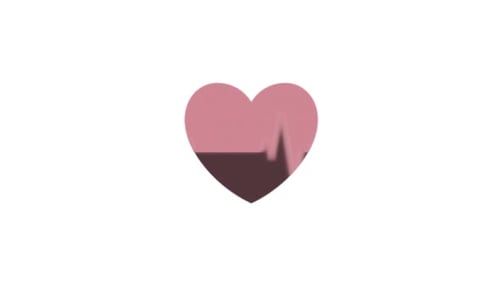 Animated Heart Pulse Monitor Icon