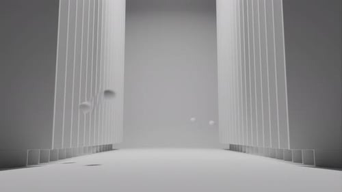 Animación 3D Slide Balls Loop