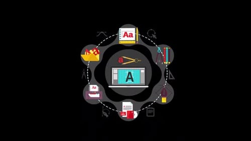 2D Font Development Alpha Channel