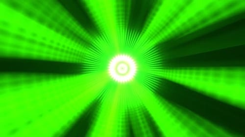 Green Mesh Neon Tunnel Background Vj Loop l 4K
