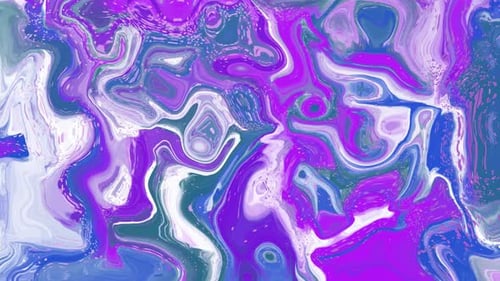 Abstract Fluid Paint Liquid Background Loop