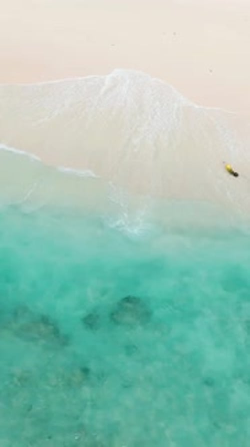 Sandy Beach with Turquoise Waters Seychelles Mahe