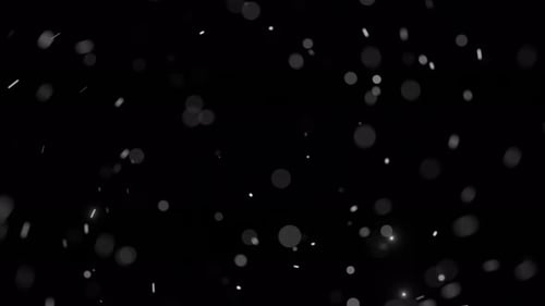 Subtle Drifting Particles Bokeh Background