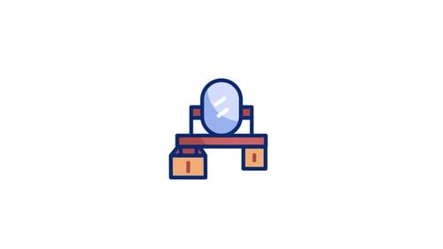 Dressingtable Animated Icon