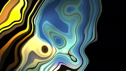 Dynamic Abstract Fluid Art Background Animation