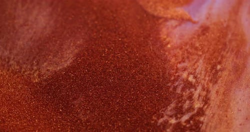 Copper and Gold Glitter Sparkles Abstract Background